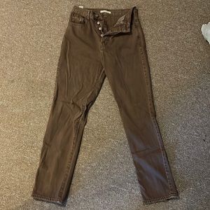 PacSun brown dad jean. Size 27.